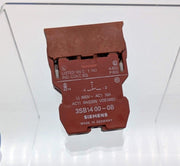 Siemens 3SB1300-1B Lampholder w/ BA9S Miniature Bulb Holder 220V 6A 1