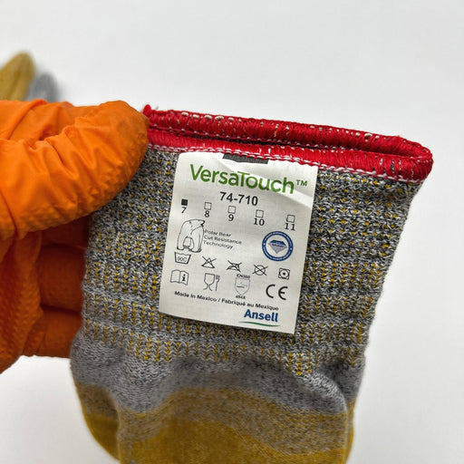 Ansell VersaTouch 74-710 Cut Resistant Glove Size 7 Small Made w Dyneema 6 Pairs 2