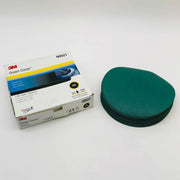 3M 00521 Abrasive Sanding Disc Green Corps 8in Hookit 80E Medium Pack of 24 1