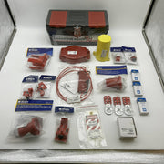 Brady 105955 Lockout Tag Out Toolbox Kit Personal Valve Electrical w/ 3 Padlocks 1