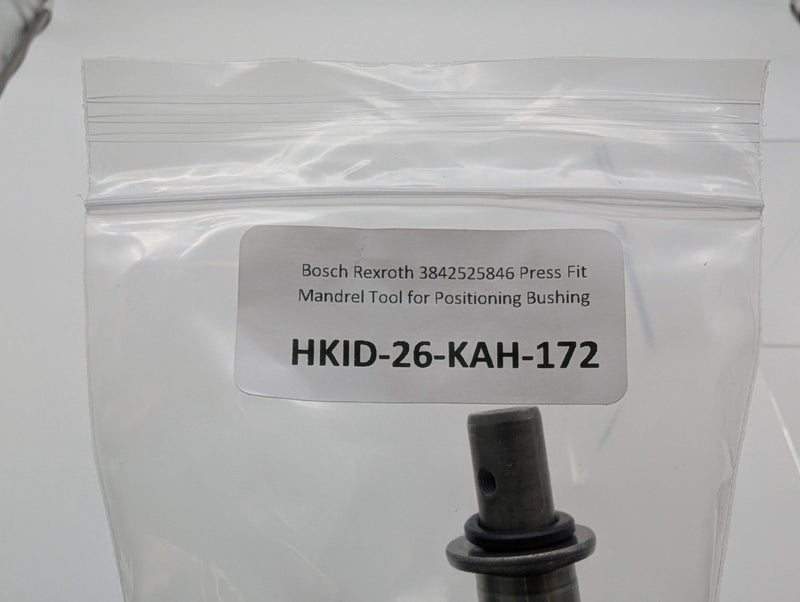 Bosch Rexroth 3842525846 Press Fit Mandrel Tool for Positioning Bushing 5