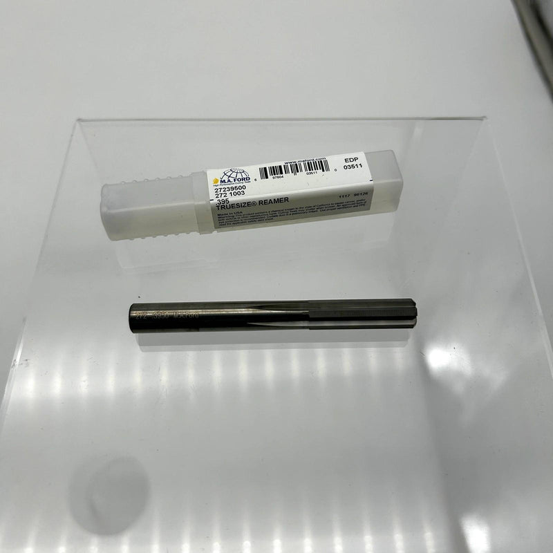 M.A. Ford 27239500 Chucking Reamer .3950" Solid Carbide Straight Flute Shank 9
