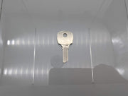 10x Ilco N1069G Key Blanks for Some National Cabinet Locks Nickel Plated 2