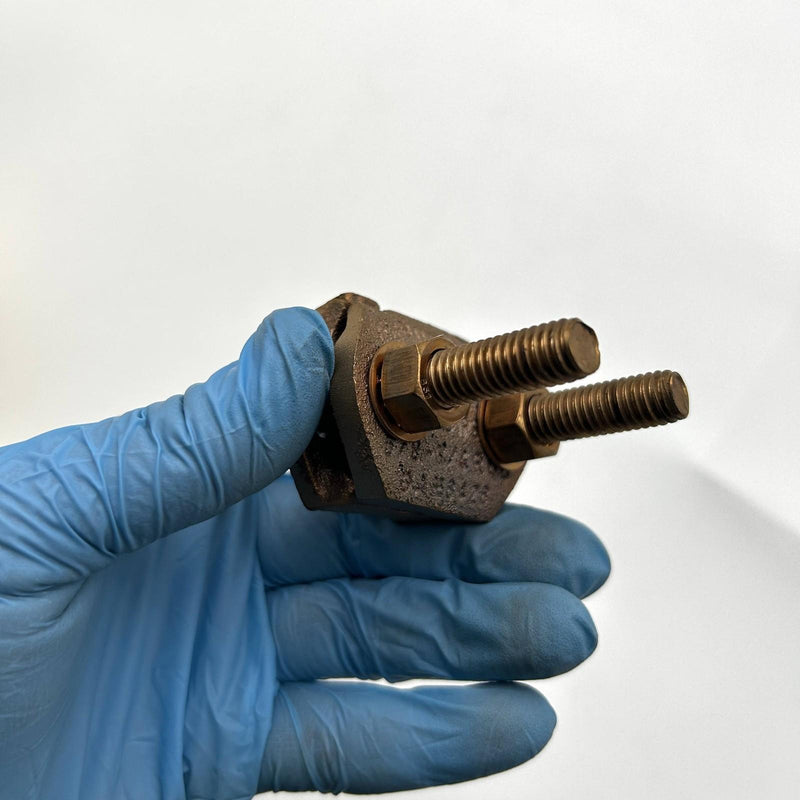 Burndy GAR6426 Mechanical Grounding Connector 351E 260820 4SOL-2/OSTR 3/8" IPS 4