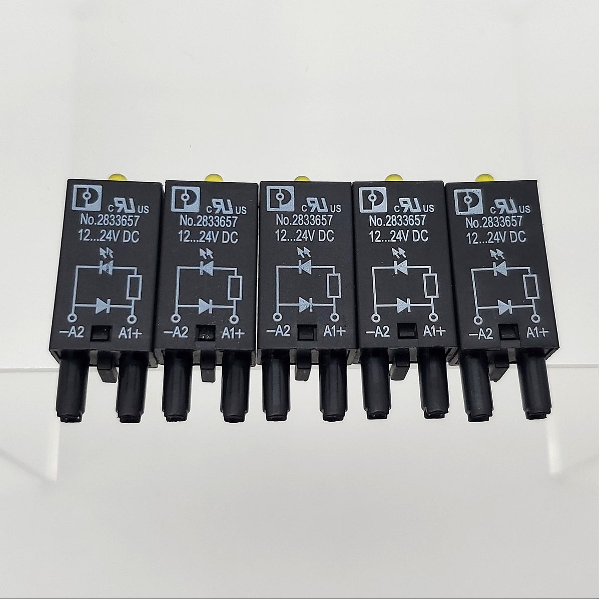 Phoenix Contact 2833657 Yellow LED & Diode Modules LDP- 12- 24DC Pack ...