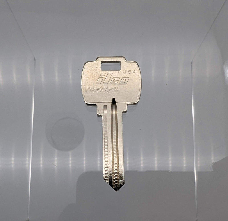 10x Ilco A1054WH Key Blanks 6 Pin for Some Falcon Locks Nickel Plated 1