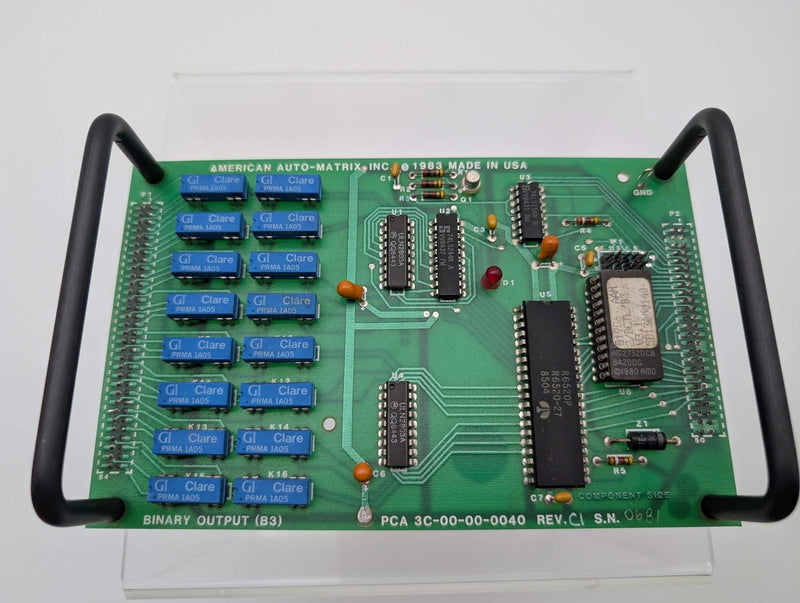American Auto Matrix 3C-00-00-0040 Binary Output Board Rev C1 3C00000040 2