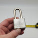 Master Lock No 3 Padlock 1-5/8"L x 1/4"D Shackle 1-1/2"W Body Keyed Alike US NOS 2