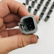 TE Connectivity DTP04-4P Receptacle Connector 4 Pin Grey Wire to Wire Pack of 25 7