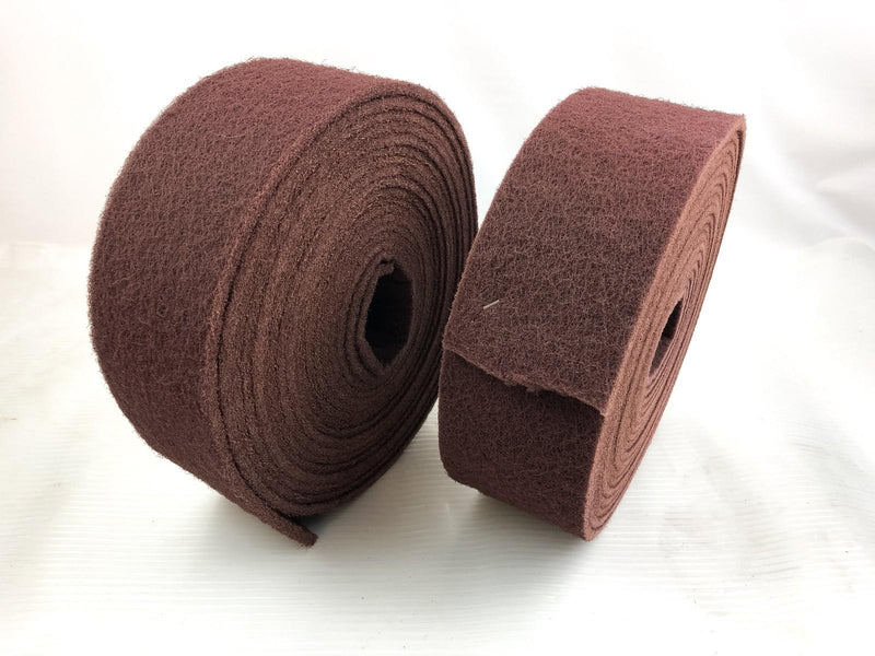 2pk Abrasive Roll 4" x 30' Non-Woven Fast Cut AO Very Fine Norton 66261051701 4