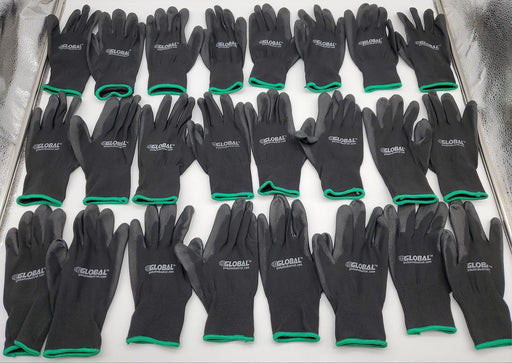 Global Industrial Polyurethane Coated Gloves Sz Medium 708350M Material Handling 1