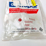 1ct Mopar 6101488 Mini 20 AMP Fuse Yellow OEM NOS 1991-93 Jeep Cherokee Comanche 4