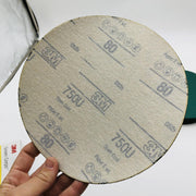 3M 00521 Abrasive Sanding Disc Green Corps 8in Hookit 80E Medium Pack of 25 7