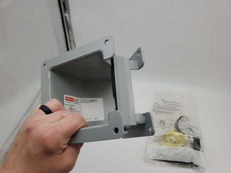 Hoffman F44LE45B Wireway Fitting 45 Degree Elbow Inside Open 3