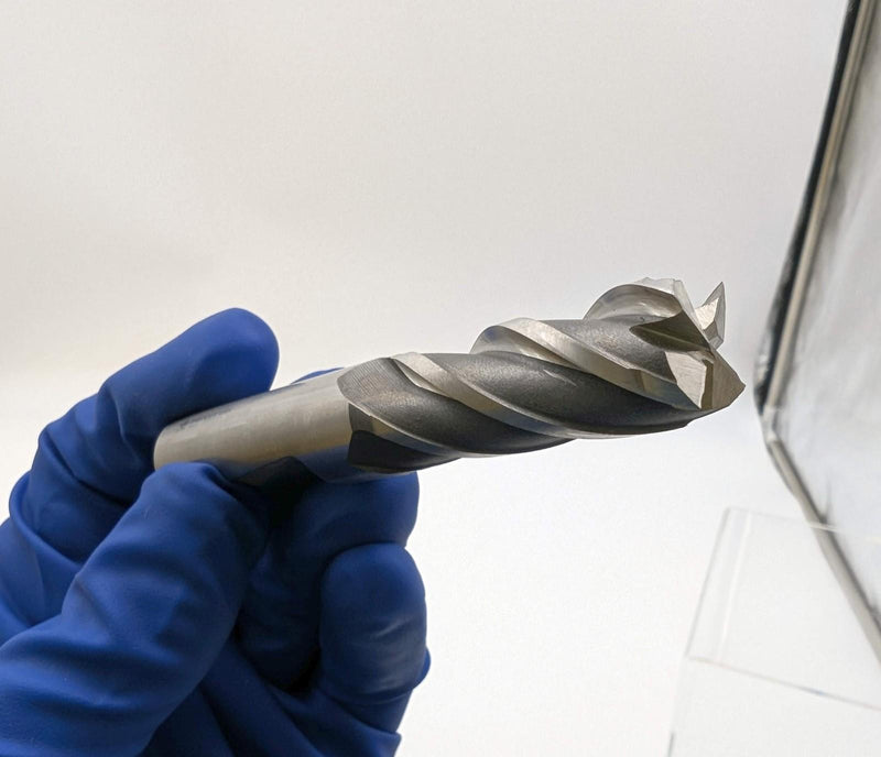 Fastcut 5/8" End Mill 4 Flute .010 Radius 5/8" Shank 3-3/4" OAL HSSCO 1