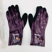 MaxiDry 56-426 Chemical Resistant Gloves Small 7 Nitrile Lightweight 12 Pairs 4