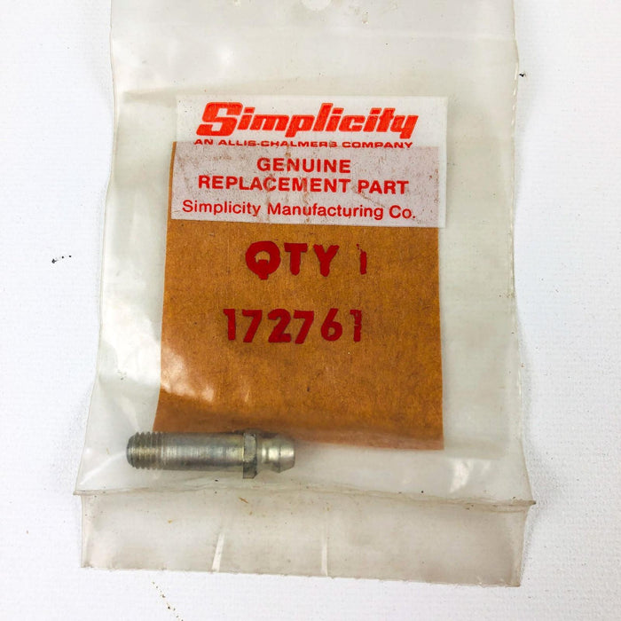 Simplicity 172761 Fitting Lube .250 28T OEM NOS Replcd by 2172761SM Sealed 5