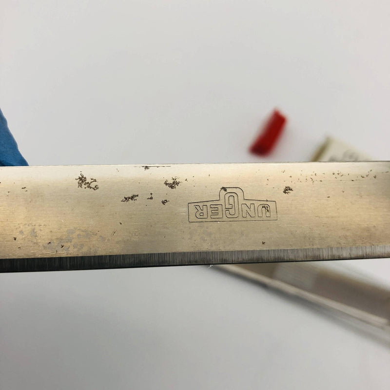 Unger MDSB0 Replacement Blades 6" Double Edged .036in Thick Medium Duty 17pk 3