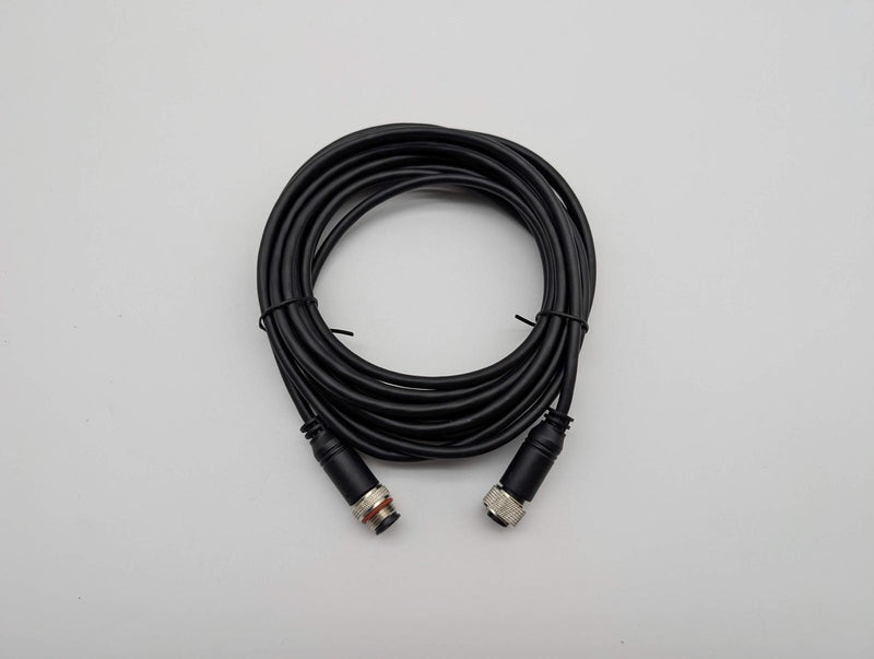 M8 6 Pin Male to 6 Pin Female Extension Cable 15ft IP67 EC1-0015 2