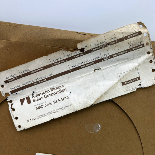 AMC Jeep 5752284 Speedometer Cable Lower 1981 8 Cylinder w/ 208 Transfer Case 2