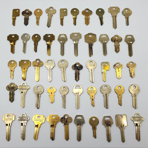 Keys for Crafting 50 Brass Keys Yale Dexter Corbin Schlage Chicago Jewelry & Art 1