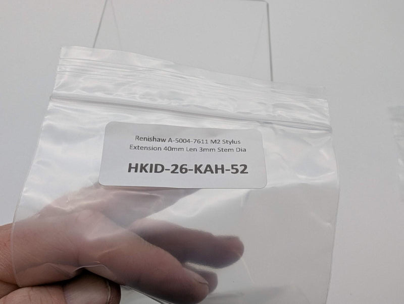 Renishaw A-5004-7611 M2 Stylus Extension 40mm Len 3mm Stem Dia