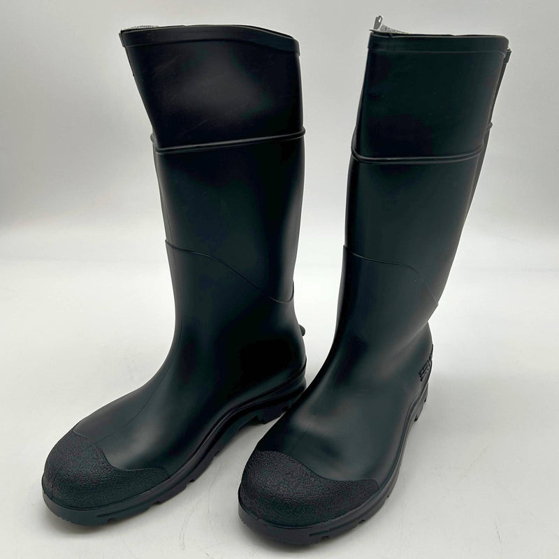 Servus 18821-BLM-080 Men's Rubber Boot Size 8 Steel Toe 14inch PVC Waterproof