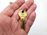 Yale Sliding Door Lock Push Turn 1-1/8" X 0.8" Cylinder 1/2" Throw Keyed Alike 7