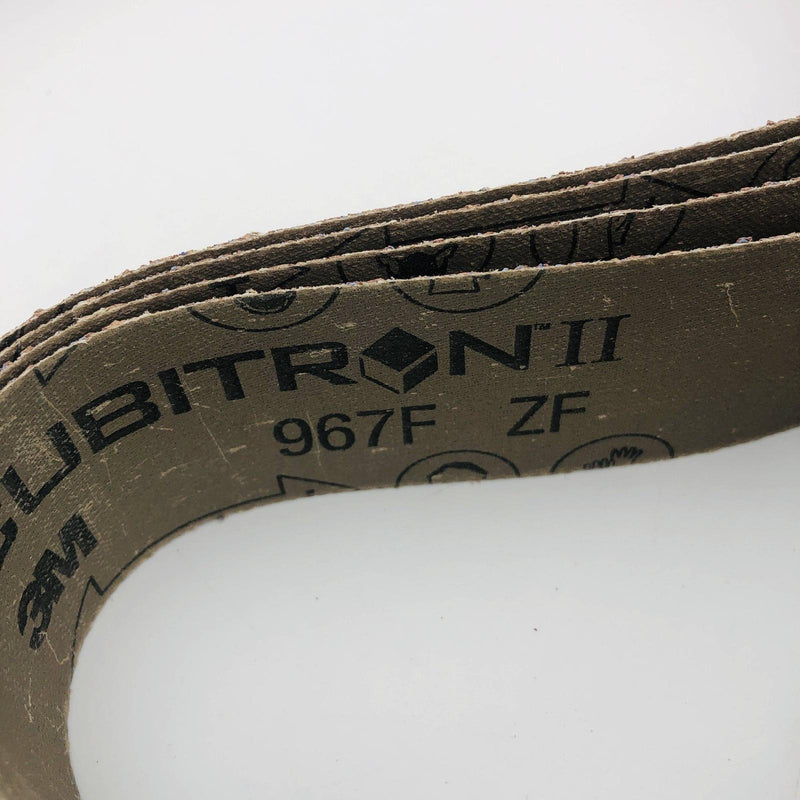 3M 68330 Cloth Sanding Belt 967F Cubitron II 2"x 72" 24+ ZF-Weight Film Lok 4pk 5
