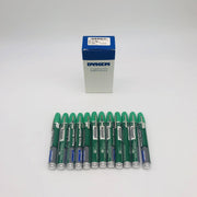Dykem Brite Mark 40 Green Paint Marker Medium Tip Valve Action 40004 Pack of 12 10