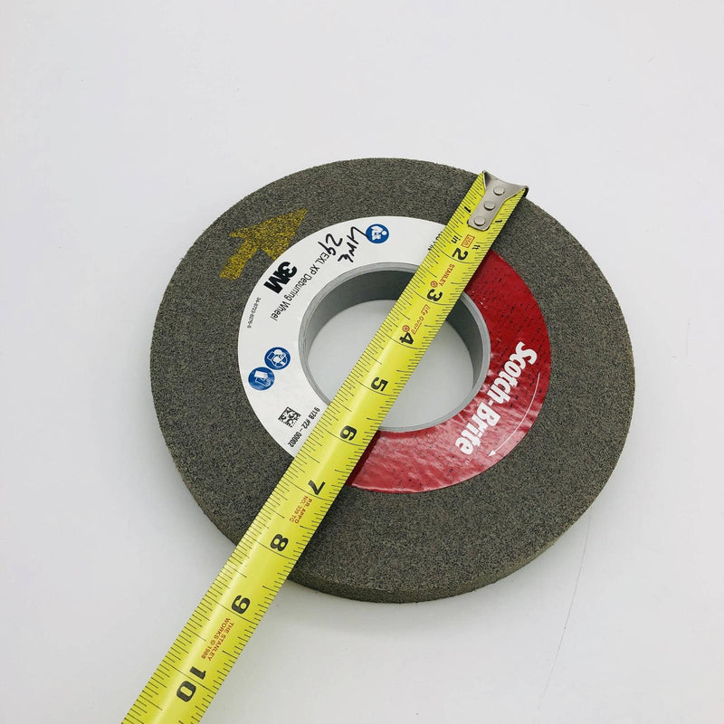 3M Scotch Brite 7000121102 Deburring Wheel 8x1x3 10S FIN EXL-XP 4500 RPM Max 1pc 9