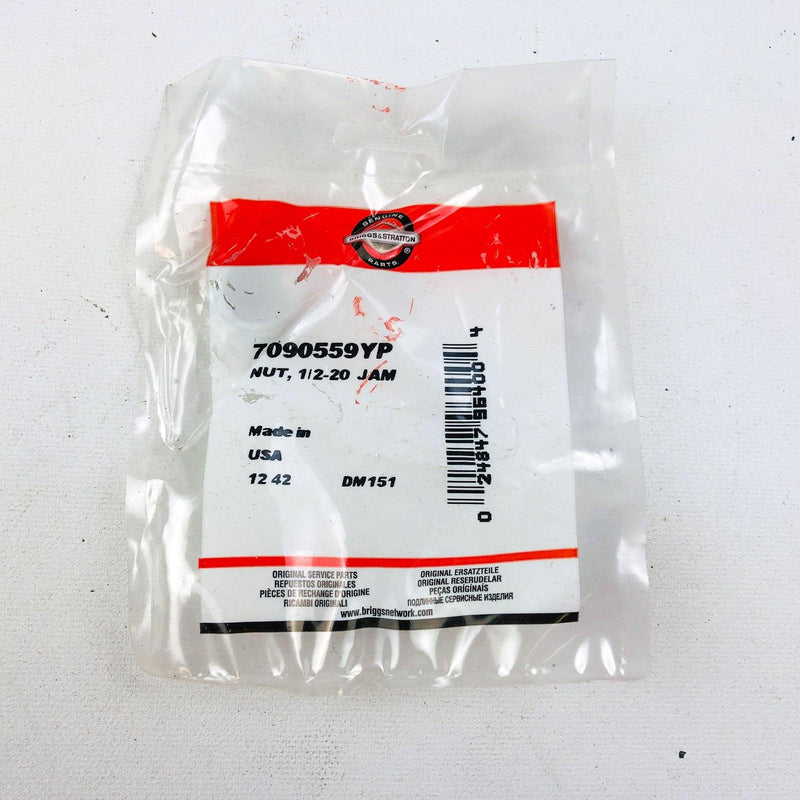 Briggs and Stratton 7090559YP Hex Nut 1/2-20 Jam OEM NOS USA Made Replace 703903 2