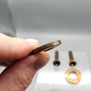 Rixson 107032 Arm Alignment Screw Washer Set Bright Bronze Rixson Floor Closers 5