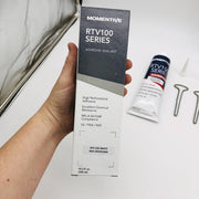 2x Momentive RTV 100 Series Silicon Rubber Adhesive Sealant RTV 102 WH 10.30oz 2