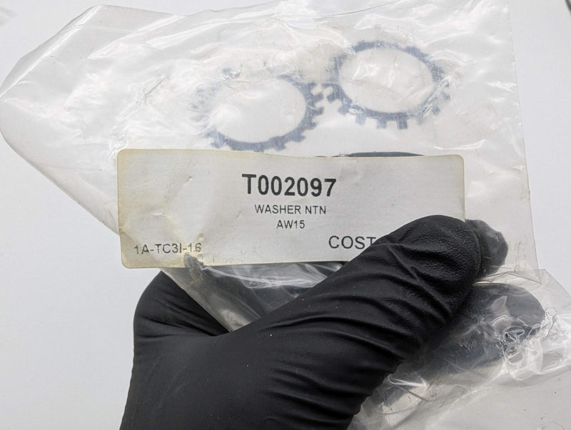 NTN AW15 Lockwashers 75mm ID 104mm OD Bent Inner Tab 19 Tang Pack of 2 3