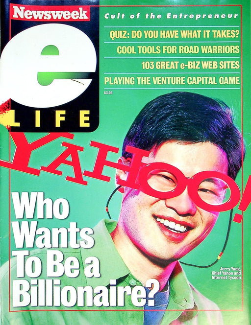 Newsweek Magazine 2000 Cult Of Entreprenuer Dot Com Bubble Yahoo Special Issue 1