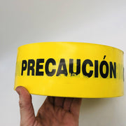 Barricade Tape Caution Precaucion 3in x 1000ft Custom 1 Roll Accuform MPT555 4