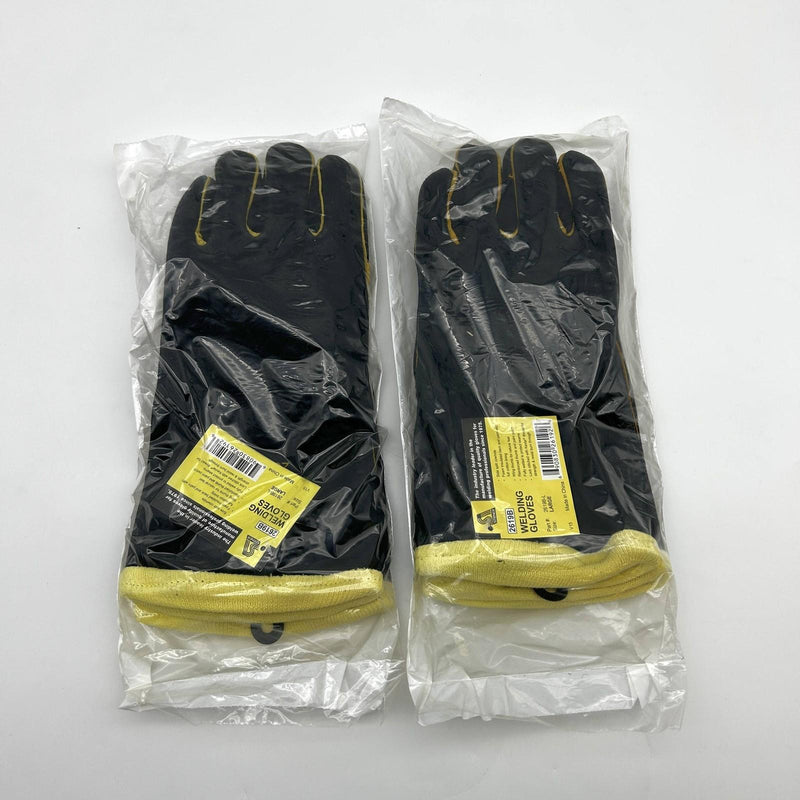 Steiner 2619B-KSC Stick Welding Gloves Large Premium Side Split Cowhide 2 Pairs