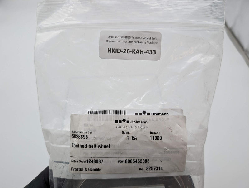 Uhlmann 5028895 Toothed Wheel Belt Replacement Part for Packaging Machine 4