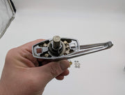 National Cabinet Lock Handle 5 Disc Satin Chrome 1" Spindle C8758 Keyed Diff 4