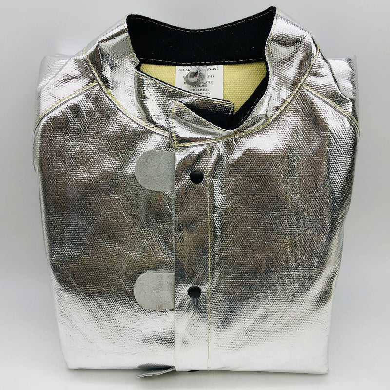 Chicago 602-AKVVBCX11FS-4X Heat Resistant Coat 4XL 45in Vented 19oz 1