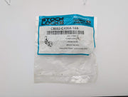 National C8052 Cam Lock 5/8" L 3/4" D Bright Nickel Keyed Alike Overlay / Flush 4