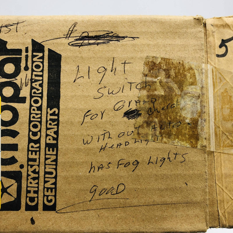 Mopar 56009213 Light Switch Assembly OEM Used Open 3