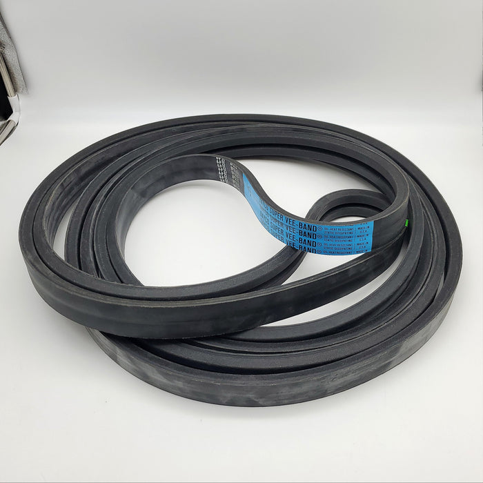 Dayco RBP3152 Banded V Belt 0.66" Top Width 318" Outside Length 2 Ribs 1