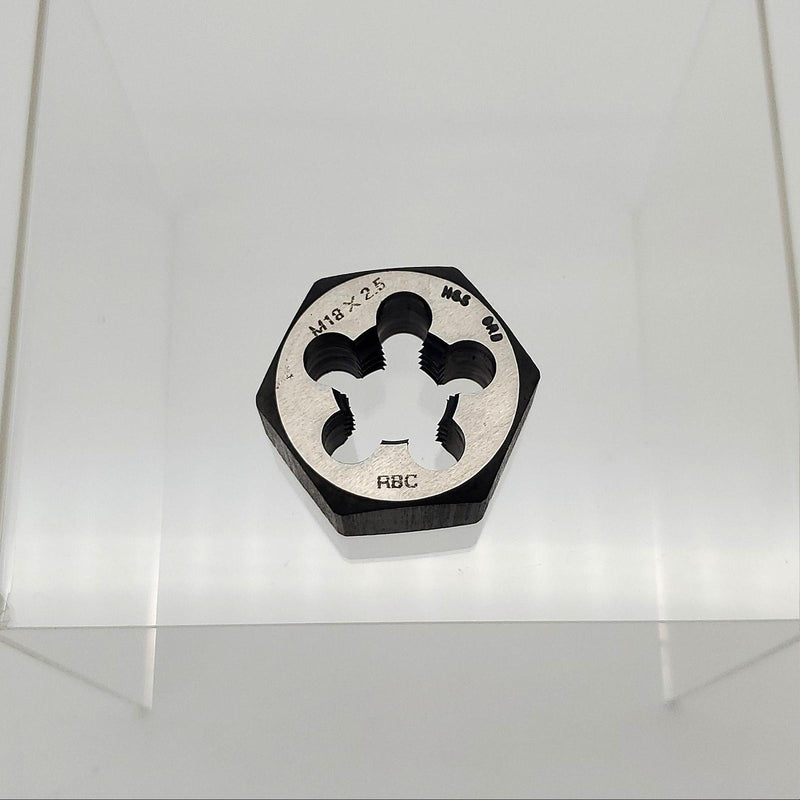 Regal Cutting Tools M18 X 2.5 Hex Rethreading Die High Speed Steel 2S600600R2 1