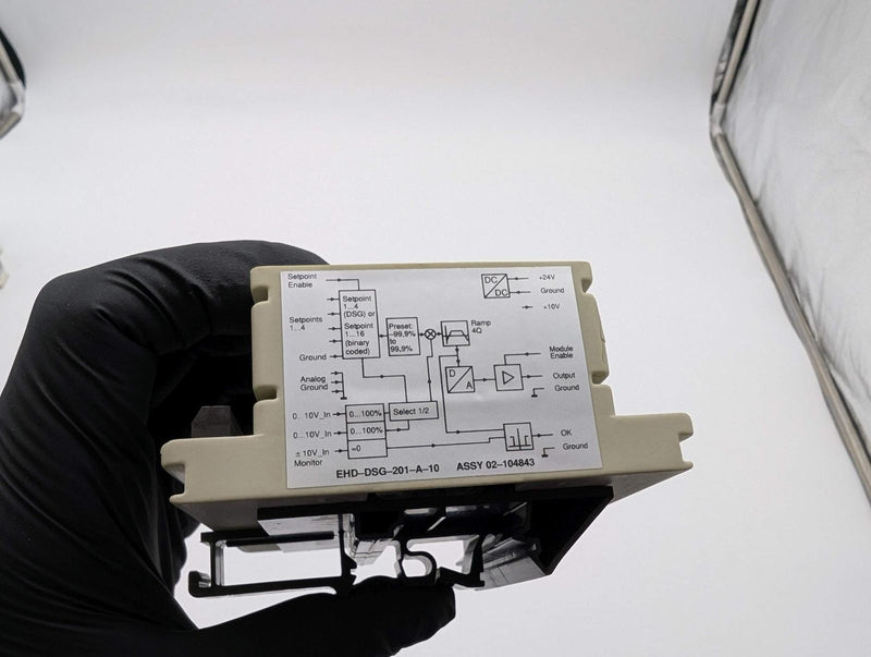 Vickers EHD-DSG-201-A-10 Demand Signal Generator Module DIN Rail Mount 02-104843 3