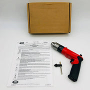 Sioux SDR10P25R4RR Pistol Grip Drill Air 1HP Rapid Reverse 2500RPM 1/2 Chuck 1