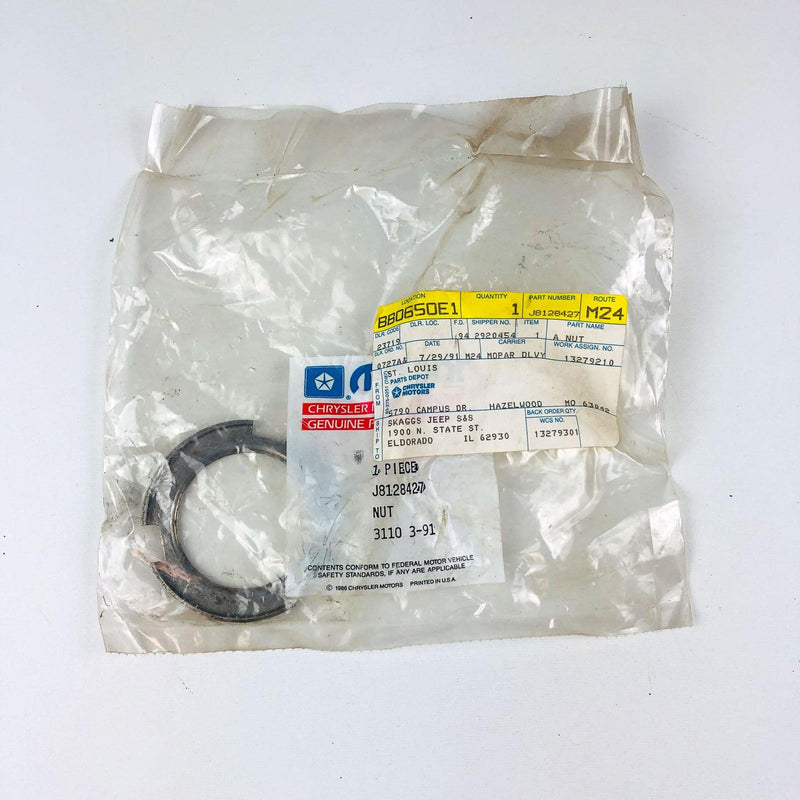 Mopar J8128427 Nut for Steering Gear for Adjuster OEM NOS 1981-86 CJ 5-8 Scrmblr 7