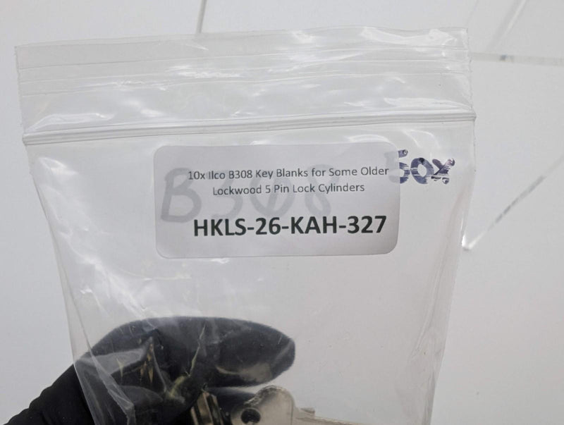 10x Ilco B308 Key Blanks for Some Older Lockwood 5 Pin Lock Cylinders 3