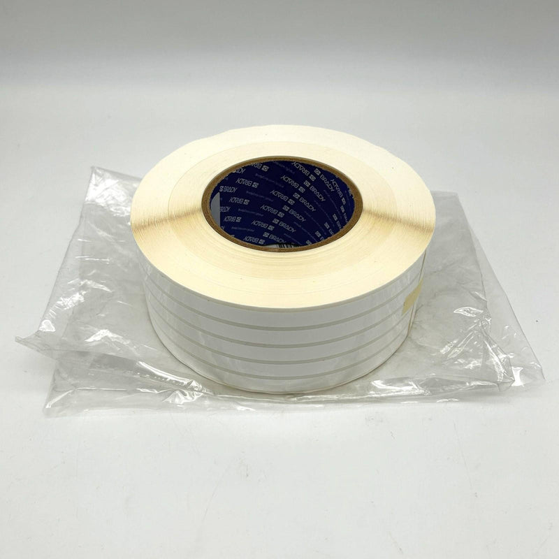 Brady B-423 Thermal Transfer Label Stock .375 x 100yds White THT Polyester 1roll 1